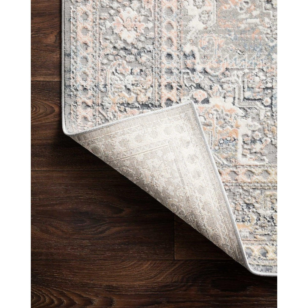 Lucia Rugs by Loloi - LUC-01 Grey / Sunset-Loloi Rugs-Blue Hand Home