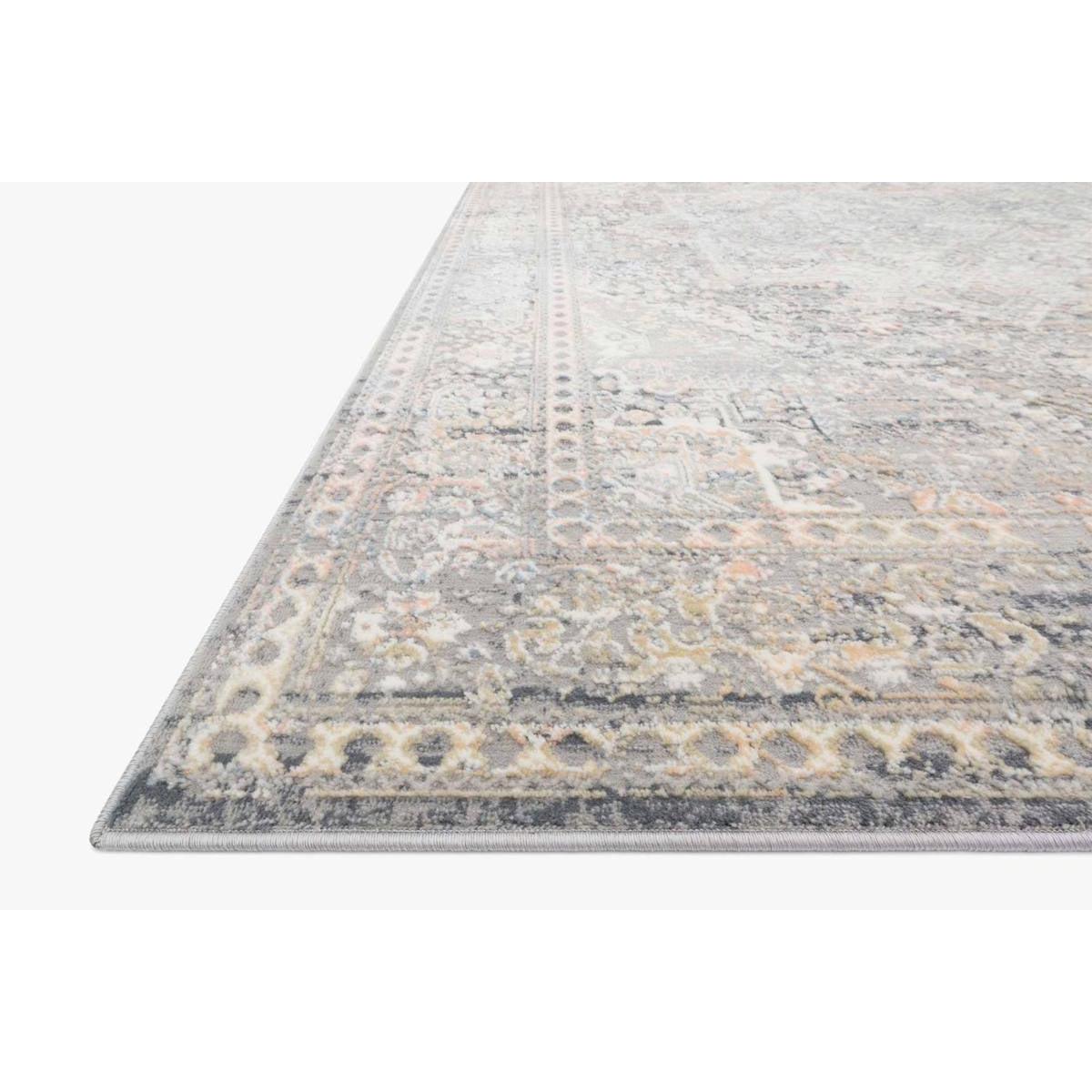 Lucia Rugs by Loloi - LUC-01 Grey / Sunset-Loloi Rugs-Blue Hand Home