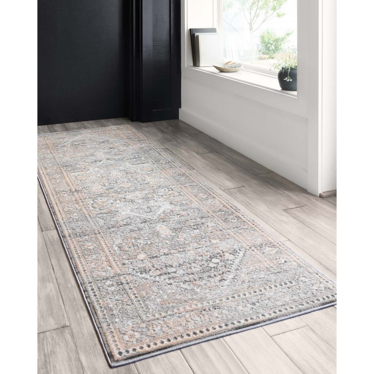 Lucia Rugs by Loloi - LUC-01 Grey / Sunset-Loloi Rugs-Blue Hand Home