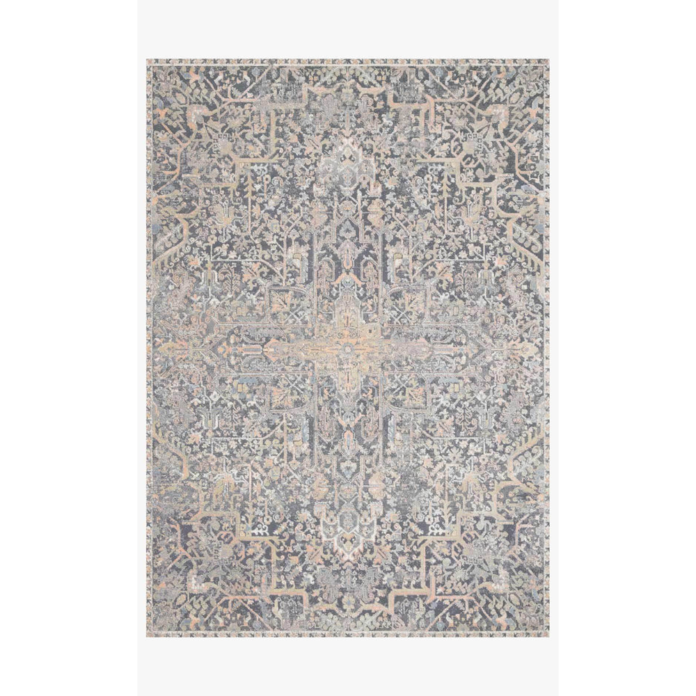 Lucia Rugs by Loloi - LUC-02 Charcoal / Multi-Loloi Rugs-Blue Hand Home