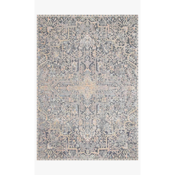Lucia Rugs by Loloi - LUC-02 Charcoal / Multi-Loloi Rugs-Blue Hand Home