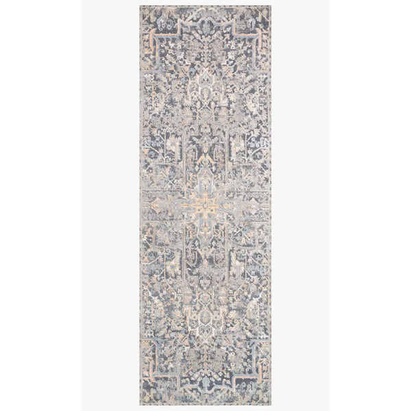 Lucia Rugs by Loloi - LUC-02 Charcoal / Multi-Loloi Rugs-Blue Hand Home