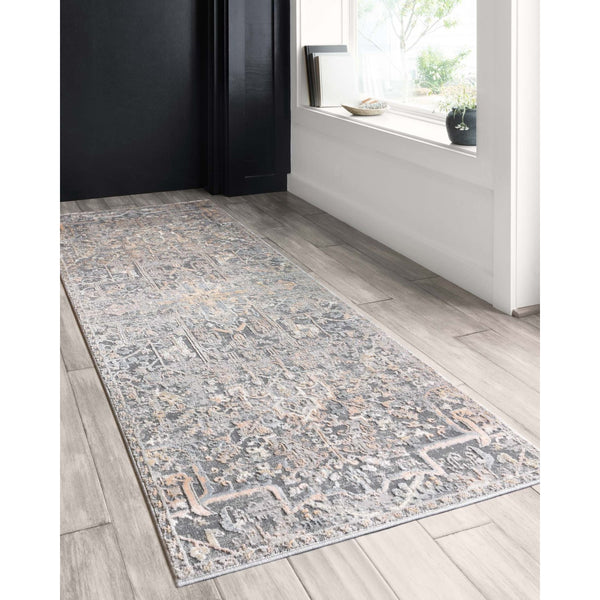 Lucia Rugs by Loloi - LUC-02 Charcoal / Multi-Loloi Rugs-Blue Hand Home