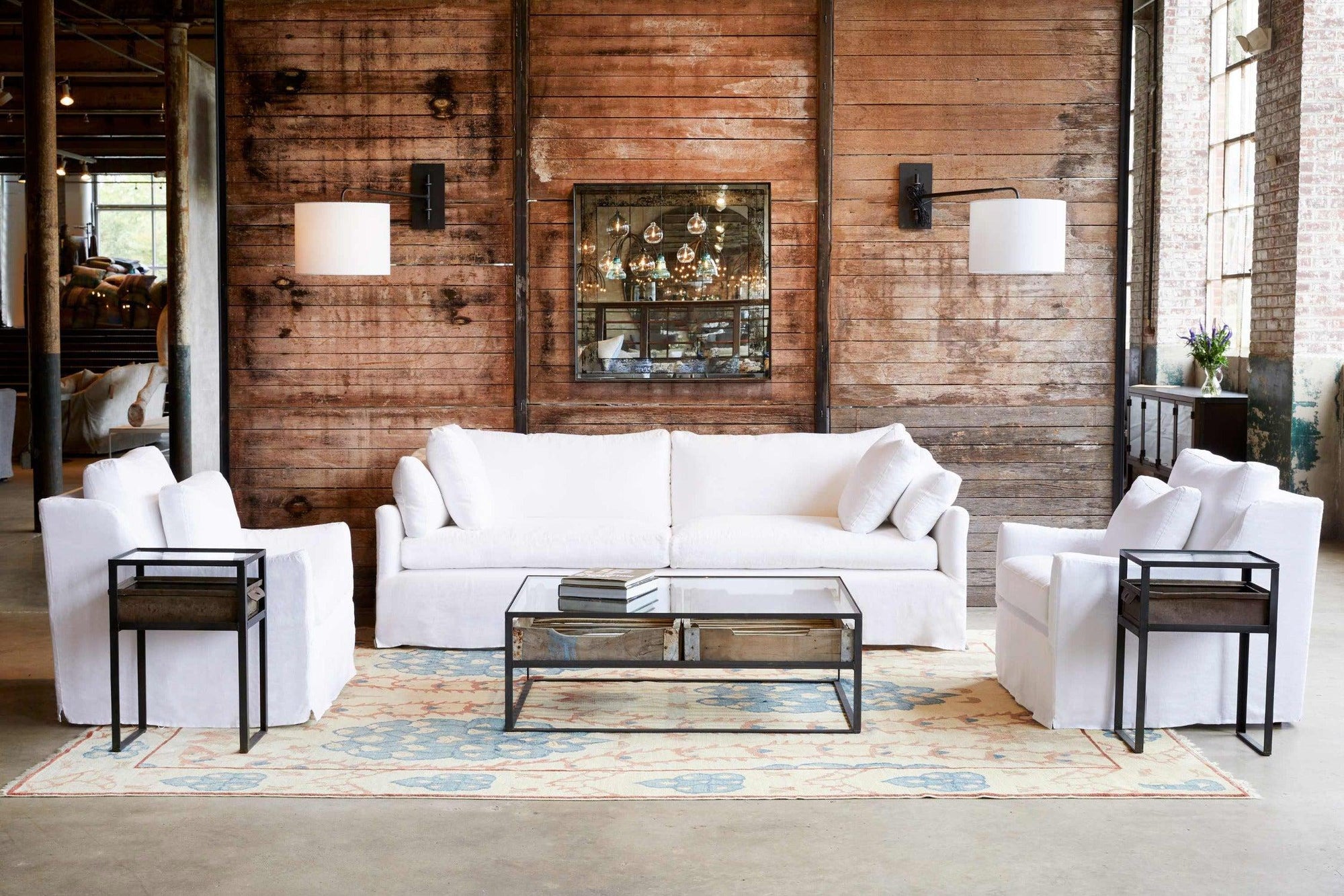 Cisco Brothers Lanister Sofa-Cisco Brothers-Blue Hand Home