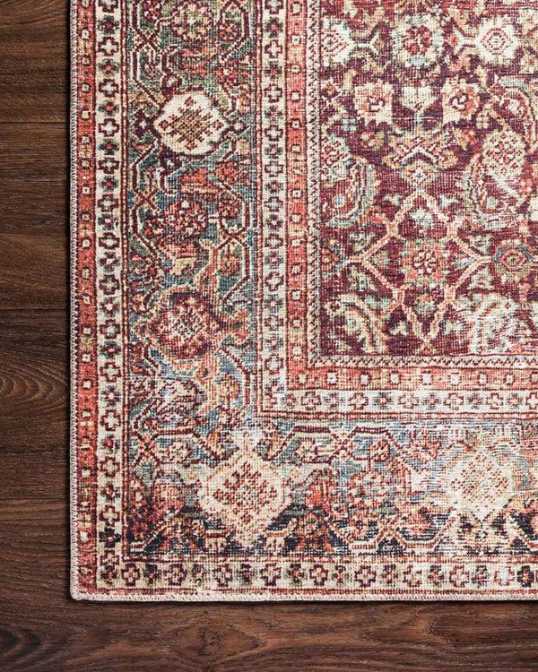 Loloi Rugs Layla Collection - LAY-11 Cinnamon/Sage-Loloi Rugs-Blue Hand Home