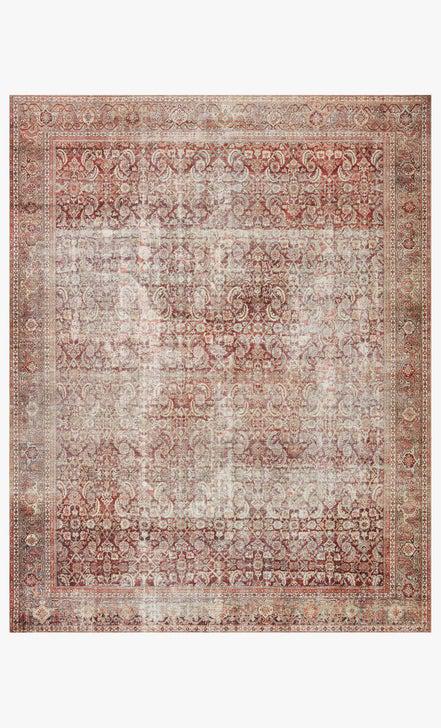 Loloi Rugs Layla Collection - LAY-11 Cinnamon/Sage-Loloi Rugs-Blue Hand Home