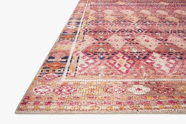 Loloi Rugs Layla Collection - LAY-15 Magenta/Multi-Loloi Rugs-Blue Hand Home