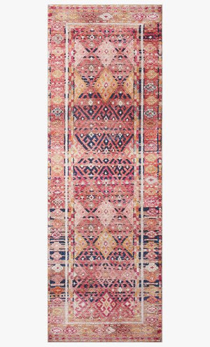 Loloi Rugs Layla Collection - LAY-15 Magenta/Multi-Loloi Rugs-Blue Hand Home
