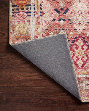 Loloi Rugs Layla Collection - LAY-15 Magenta/Multi-Loloi Rugs-Blue Hand Home