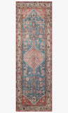 Loloi Rugs Layla Collection - LAY-10 Marine/Clay-Loloi Rugs-Blue Hand Home