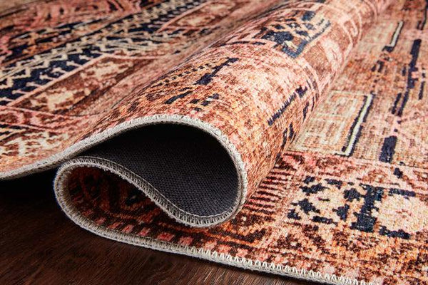 Loloi Rugs Layla Collection - LAY-14 Mocha/Blush-Loloi Rugs-Blue Hand Home