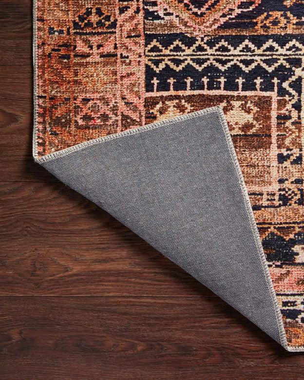 Loloi Rugs Layla Collection - LAY-14 Mocha/Blush-Loloi Rugs-Blue Hand Home