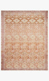 Loloi Rugs Layla Collection - LAY-16 Natural/Spice-Loloi Rugs-Blue Hand Home