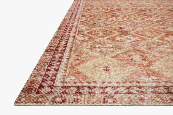 Loloi Rugs Layla Collection - LAY-16 Natural/Spice-Loloi Rugs-Blue Hand Home