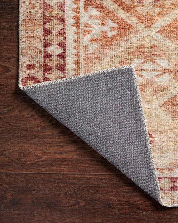 Loloi Rugs Layla Collection - LAY-16 Natural/Spice-Loloi Rugs-Blue Hand Home