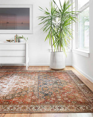 Loloi Rugs Layla Collection - LAY-05 Ocean/Multi-Loloi Rugs-Blue Hand Home