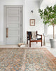 Loloi Rugs Layla Collection - LAY-04 Ocean/Rust-Loloi Rugs-Blue Hand Home