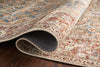 Loloi Rugs Layla Collection - LAY-04 Ocean/Rust-Loloi Rugs-Blue Hand Home