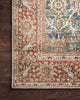 Loloi Rugs Layla Collection - LAY-04 Ocean/Rust-Loloi Rugs-Blue Hand Home