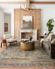 Loloi Rugs Layla Collection - LAY-03 Olive/Charcoal-Loloi Rugs-Blue Hand Home