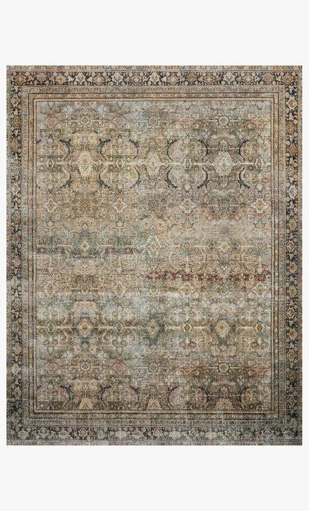 Loloi Rugs Layla Collection - LAY-03 Olive/Charcoal-Loloi Rugs-Blue Hand Home