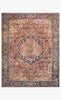 Loloi Rugs Layla Collection - LAY-08 Red/Navy-Loloi Rugs-Blue Hand Home