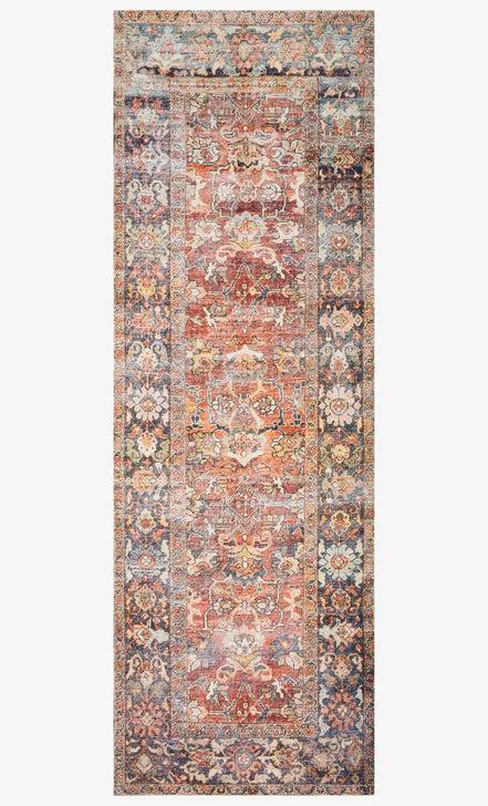Loloi Rugs Layla Collection - LAY-02 Spice/Marine-Loloi Rugs-Blue Hand Home