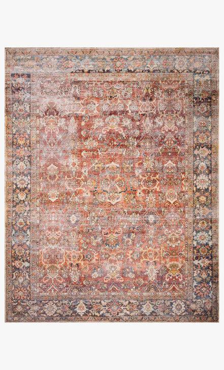 Loloi Rugs Layla Collection - LAY-02 Spice/Marine-Loloi Rugs-Blue Hand Home