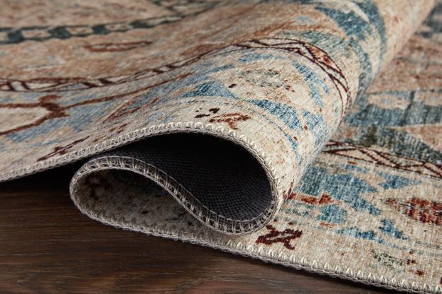 Lenna Rug Magnolia Home by Joanna Gaines - LEA-05 Denim/Sand-Loloi Rugs-Blue Hand Home