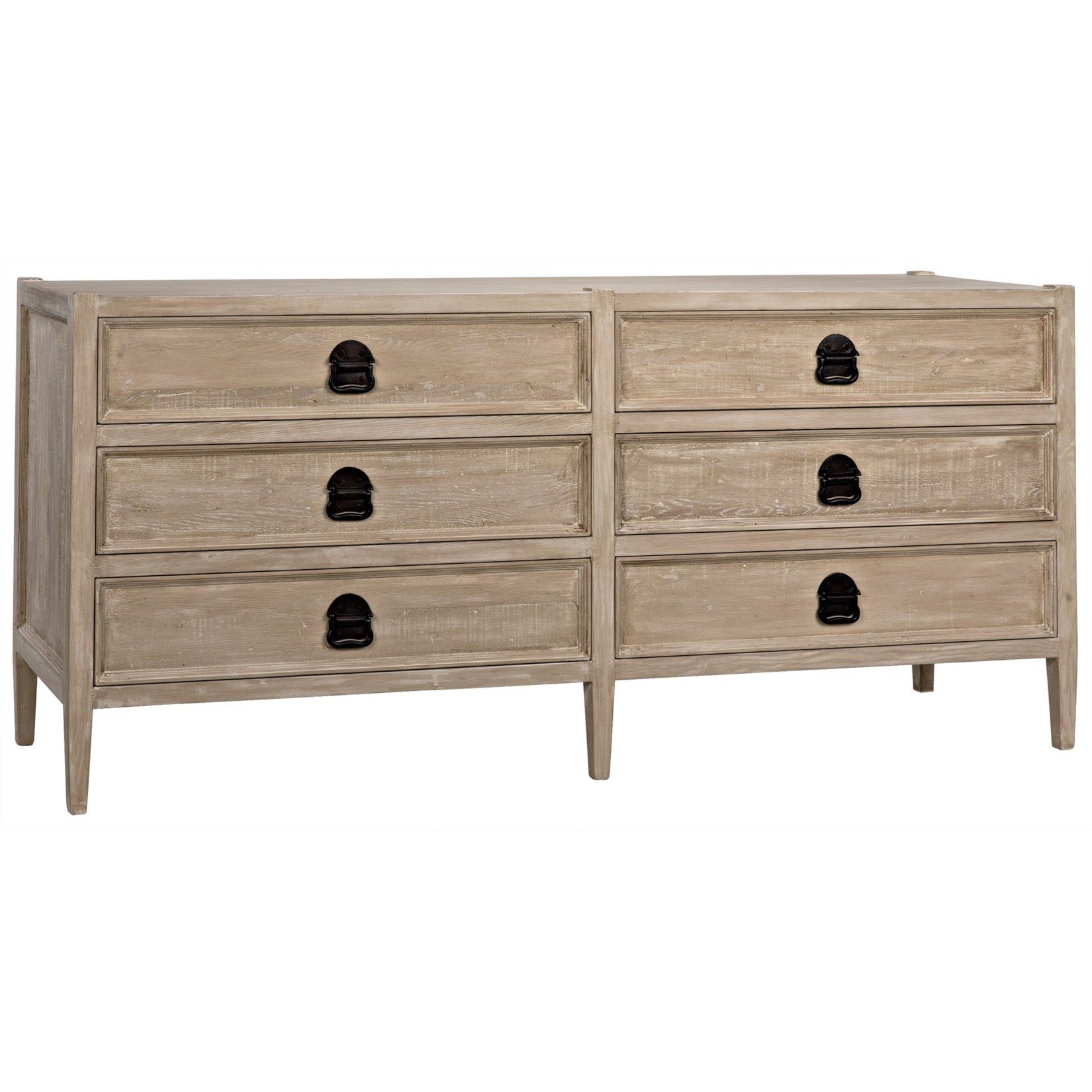 Reclaimed Lumber Lewis 6-drawer-CFC Furniture-Blue Hand Home
