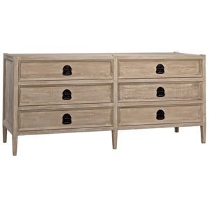 Reclaimed Lumber Lewis 6-drawer-CFC Furniture-Blue Hand Home