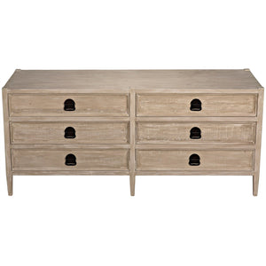 Reclaimed Lumber Lewis 6-drawer-CFC Furniture-Blue Hand Home