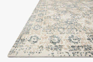 Lindsay Rug Magnolia Home by Joanna Gaines - LIS-03 Antique White/Aqua-Loloi Rugs-Blue Hand Home