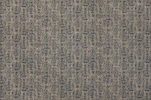 Cisco Fabric Lola Marine Blue - Grade H - Cotton/Linen-Cisco Brothers-Blue Hand Home