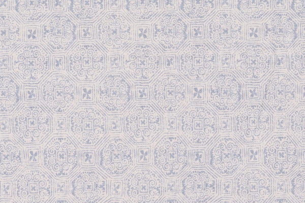 Cisco Fabric Lola Sky Blue - Grade H - Cotton/Linen-Cisco Brothers-Blue Hand Home