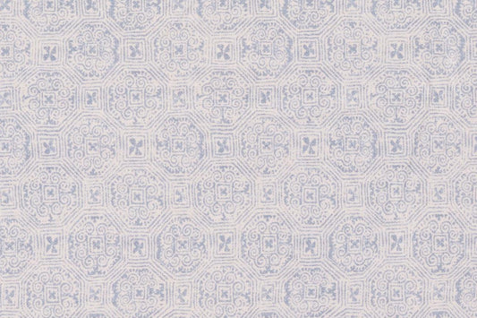 Cisco Fabric Lola Sky Blue - Grade H - Cotton/Linen-Cisco Brothers-Blue Hand Home