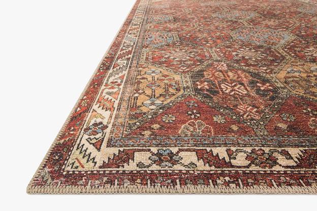 Loloi Rugs Loren Collection - LQ-16 Spice/Multi-Loloi Rugs-Blue Hand Home