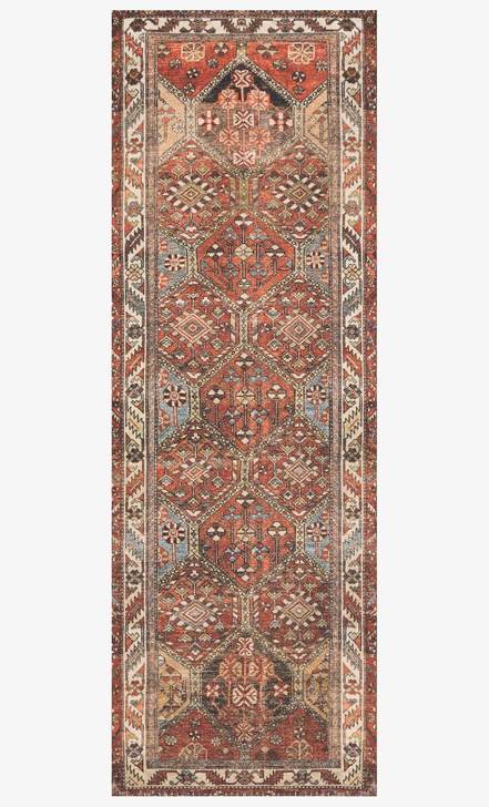 Loloi Rugs Loren Collection - LQ-16 Spice/Multi-Loloi Rugs-Blue Hand Home