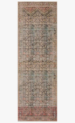 Loloi Rugs Loren Collection - LQ-17 Charcoal/Multi-Loloi Rugs-Blue Hand Home