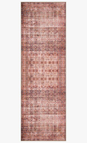 Loloi Rugs Loren Collection - LQ-05 Eggplant/Crimson-Loloi Rugs-Blue Hand Home