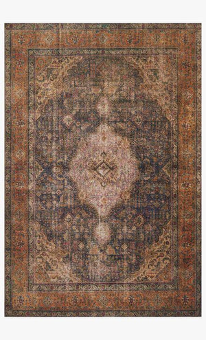 Loloi Rugs Loren Collection - LQ-02 Plum/Multi-Loloi Rugs-Blue Hand Home