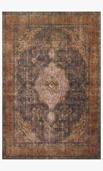 Loloi Rugs Loren Collection - LQ-02 Plum/Multi-Loloi Rugs-Blue Hand Home