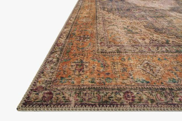 Loloi Rugs Loren Collection - LQ-02 Plum/Multi-Loloi Rugs-Blue Hand Home