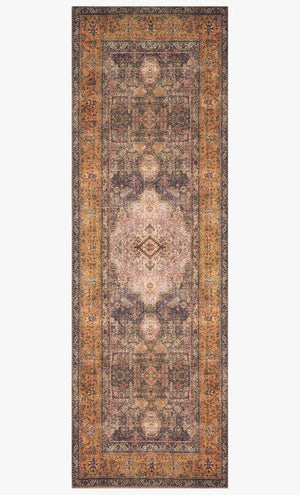 Loloi Rugs Loren Collection - LQ-02 Plum/Multi-Loloi Rugs-Blue Hand Home