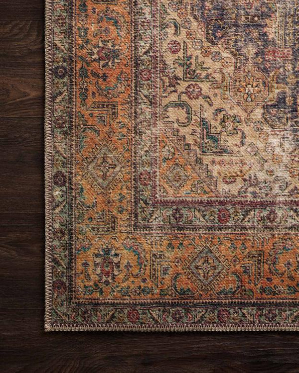 Loloi Rugs Loren Collection - LQ-02 Plum/Multi-Loloi Rugs-Blue Hand Home