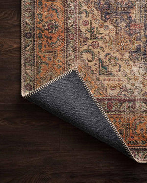 Loloi Rugs Loren Collection - LQ-02 Plum/Multi-Loloi Rugs-Blue Hand Home