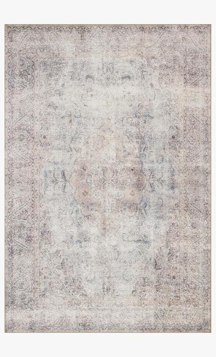 Loloi Rugs Loren Collection - LQ-04 Silver/Slate-Loloi Rugs-Blue Hand Home
