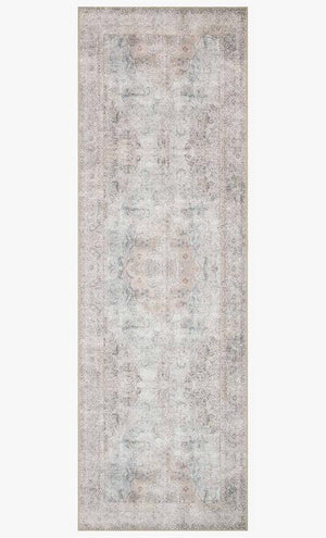 Loloi Rugs Loren Collection - LQ-04 Silver/Slate-Loloi Rugs-Blue Hand Home