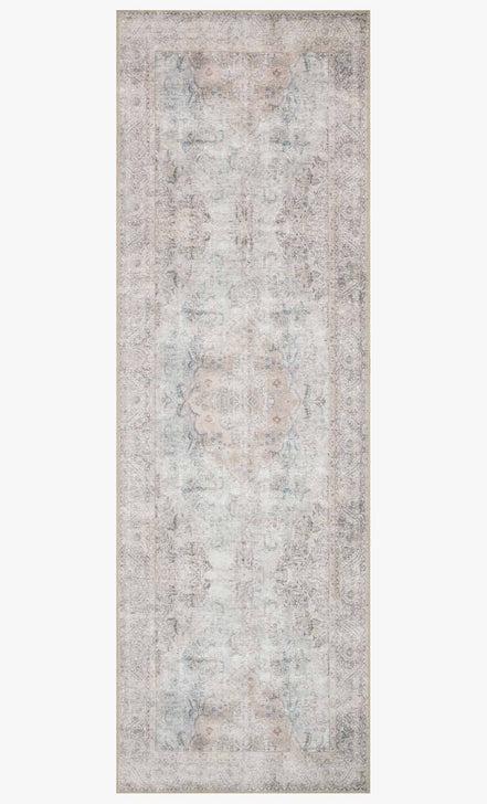 Loloi Rugs Loren Collection - LQ-04 Silver/Slate-Loloi Rugs-Blue Hand Home
