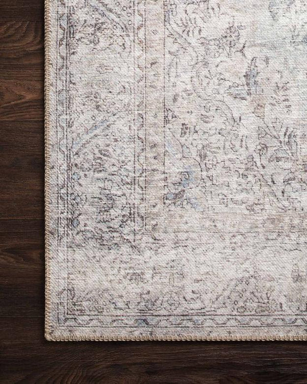Loloi Rugs Loren Collection - LQ-04 Silver/Slate-Loloi Rugs-Blue Hand Home